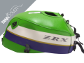ZRX 1100 / ZRX 1200 / 1200 N / 1200 R / 1200 S , 1997 - 2007 1999 green, white & dark violett (D)