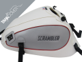 SCRAMBLER 800 , 2015 - 2022 2017 - 2020 white, silver sides with red edging for DESERT SLED (G)