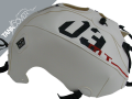 MT-03 , 2006 - 2012 2011 / 2012 white with logo 'MT-03' for COMPETITION WHITE (G)