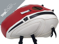 XSR  900 ABS , 2016 - 2021 2020 / 2021 rot & weiss, Deko schwarz für WHITE/RAPID RED (H)