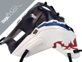 CRF 1100 L AFRICA TWIN , 2024 - 2026 2026 dunkelblau & weiß, Deko gitanblau & weiß für PEARL GLARE WHITE (C)